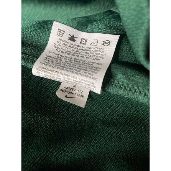 Nike Soccer Pullover Green Men M Casual Basic Preppy Activewear Athletic Shirt - Picture 6 of 8